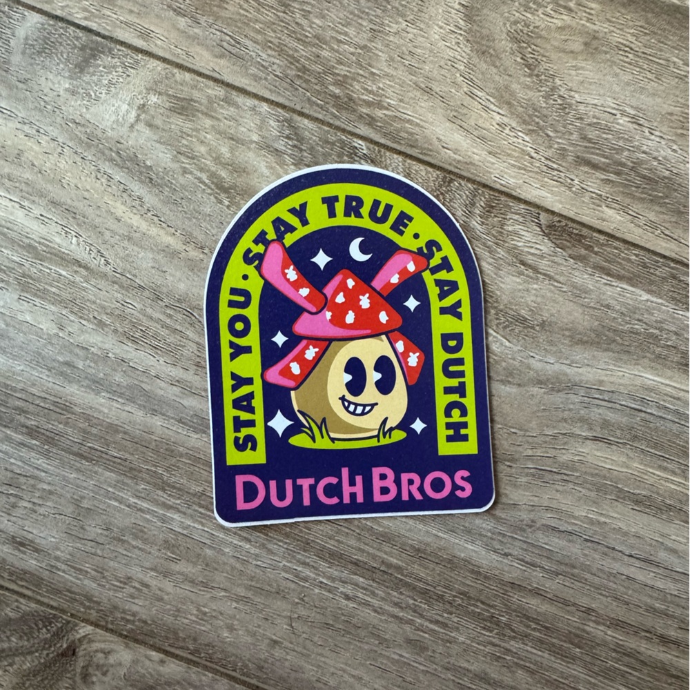 Dutch bros sticker